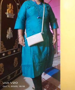 Elegant Blue Kurta