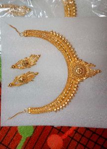 Golden Necklace Set For Women