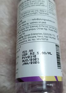 Plum Body Mist