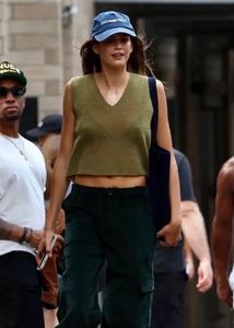 Green Knit Vest - Trendy Layering