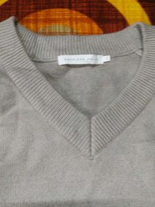 Cozy Grey Knit Sweater