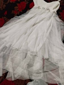 White Net Frock