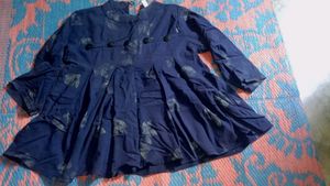 Medium Size Neavy Blue Top