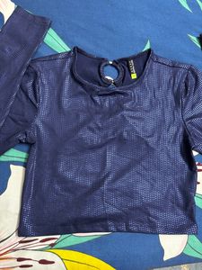 Tokyo Talkies Party Regular Full Sleeves Solid Top