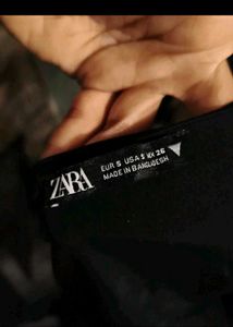 Zara Black Halter Top