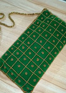 Ethnic embroidery sling bag