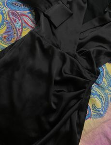 Zara Satin Shirt Dress