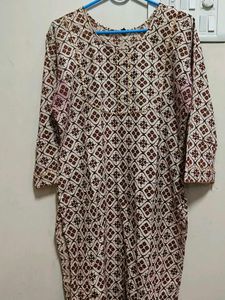 Patterned Tunic Top