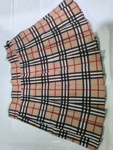 Tartan Pleated Mini Skirt