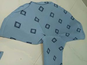 Flared Kurta Top With Peplum