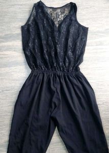 Black Lace Jumpsuit