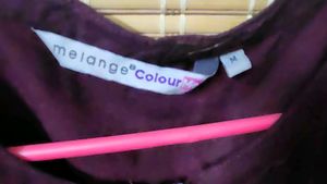 Melange Ethnic Crop Top