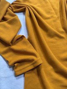 Mustard pullover top