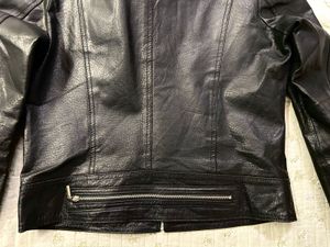 Genuine Leather Jacket (Black)