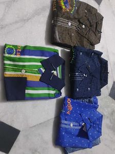 Cute Boys Shirt &amp; Jeans Set