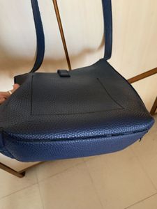 Lino Perros Navy Blue Sling Bag