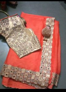 Saree With Blouse