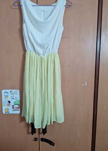 Cute Two-Tone Dress