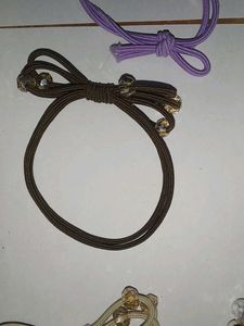 Beautiful Bead Hair Tie In 8 Different Colours