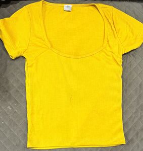 Mustard Color Top
