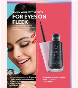 Avon liquid eyeliner Black