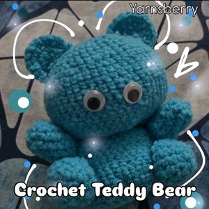 Handmade Crochet Teddy Plushie