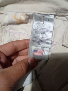 luxury brand Hugo boss Beige Pants. (little marks