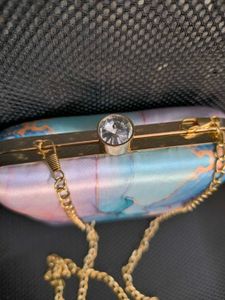 Elegant Clutch with Chain