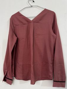 Elegant Mauve Top