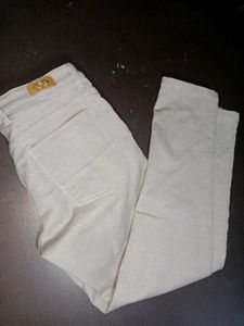 Stylish Off-White Jeans