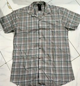 Nova Moda XL Plaid Short Sleeve Shirt