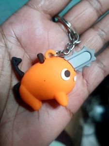 Pochita Keychain From CHAINSAW MAN