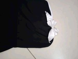 Mini Flare Dress || Black Short One Piece