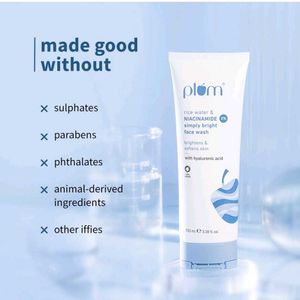 Plum Niacinamide Face Wash &amp; Rose water Toner