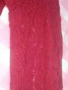 Red Button-Down Shirt