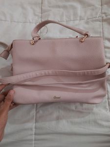 Pink Leather Bag