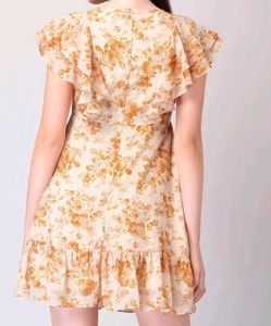 summer yellow dress