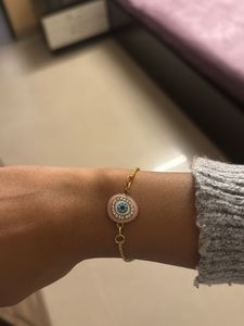 Evil Eye &amp; Pearl Bracelet