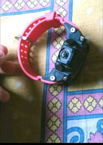 Red &amp; Black Digital Sport Watch