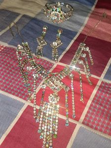 Rhinestone Jewelry Set