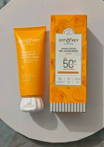 100% New Sealed Sunscreen+ Face Wash