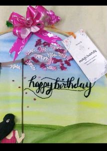 Handmade Birthday Embroidery