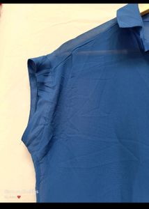 Transperancy Blue Stylish Shirt