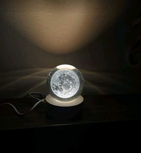 Moon Crystal Ball Lamp🔮✨