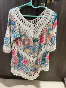 Boho Crochet Tunic
