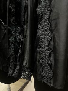 Black Lace Shirt