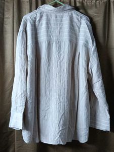 Striped Button-Down Shirt