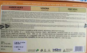 Engage Perfume Set - Amber Hues, Verona, One Soul