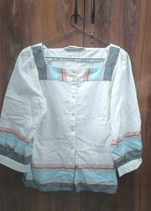 Rectangular Neck Shirt