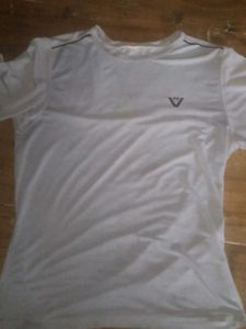 White Athletic T-Shirt - Size M